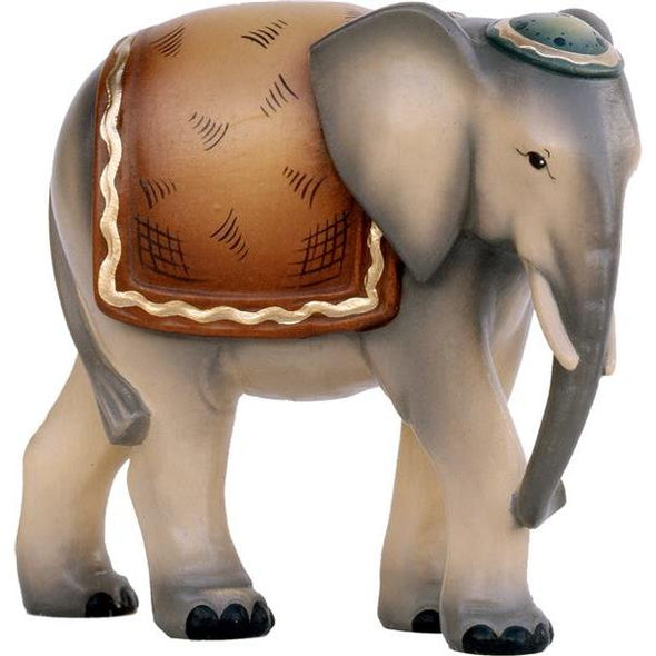 Elefante presepe moderno dipinto