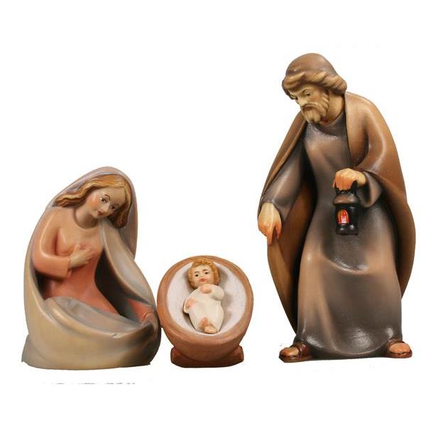 Sacra Famiglia presepe moderno dipinto